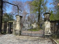 Restauration Tors&auml;ulen Tolkewitzer Friedhof 1